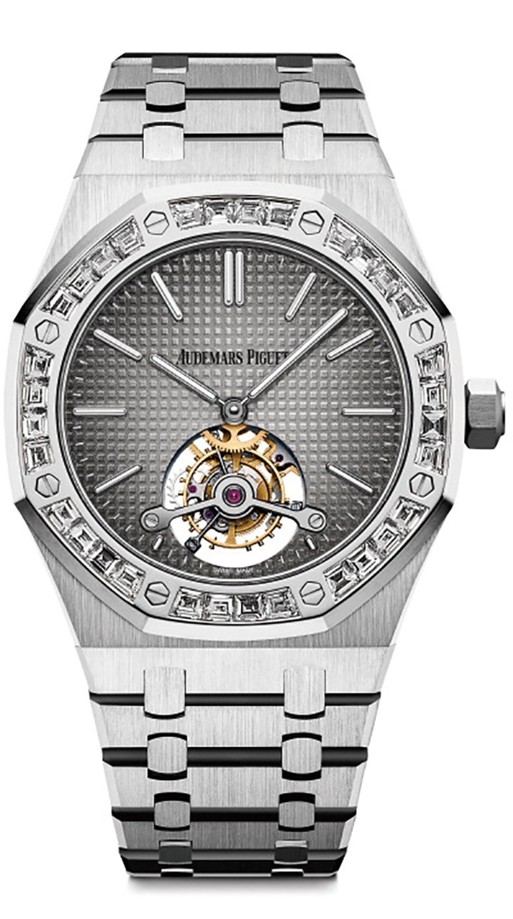 皇家橡樹超薄陀飛輪腕錶